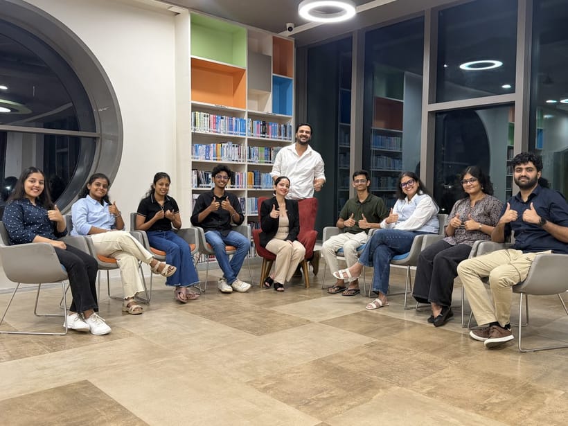 Shiksha Nerd at nirma students interaction